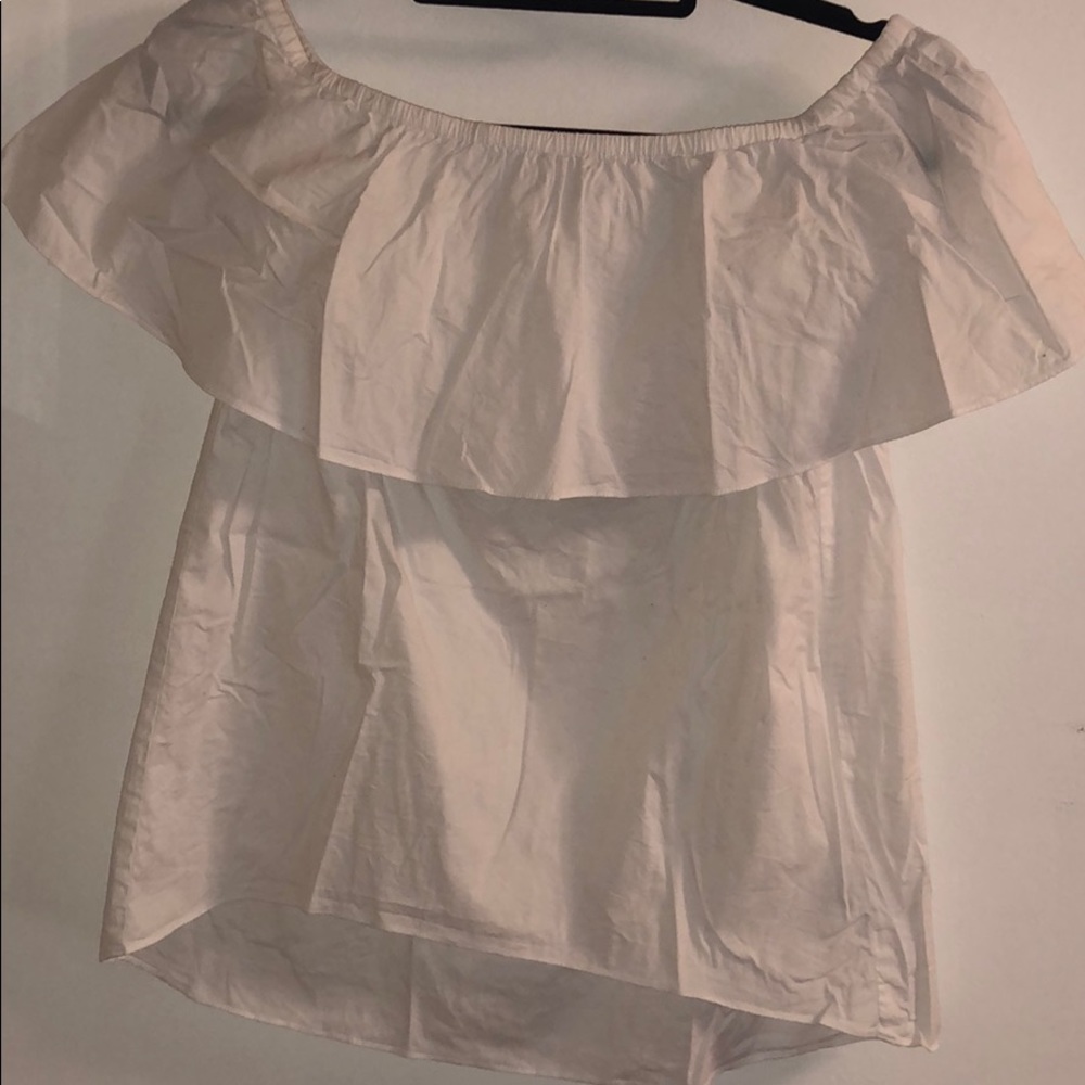 Michael Kors strapless blouse